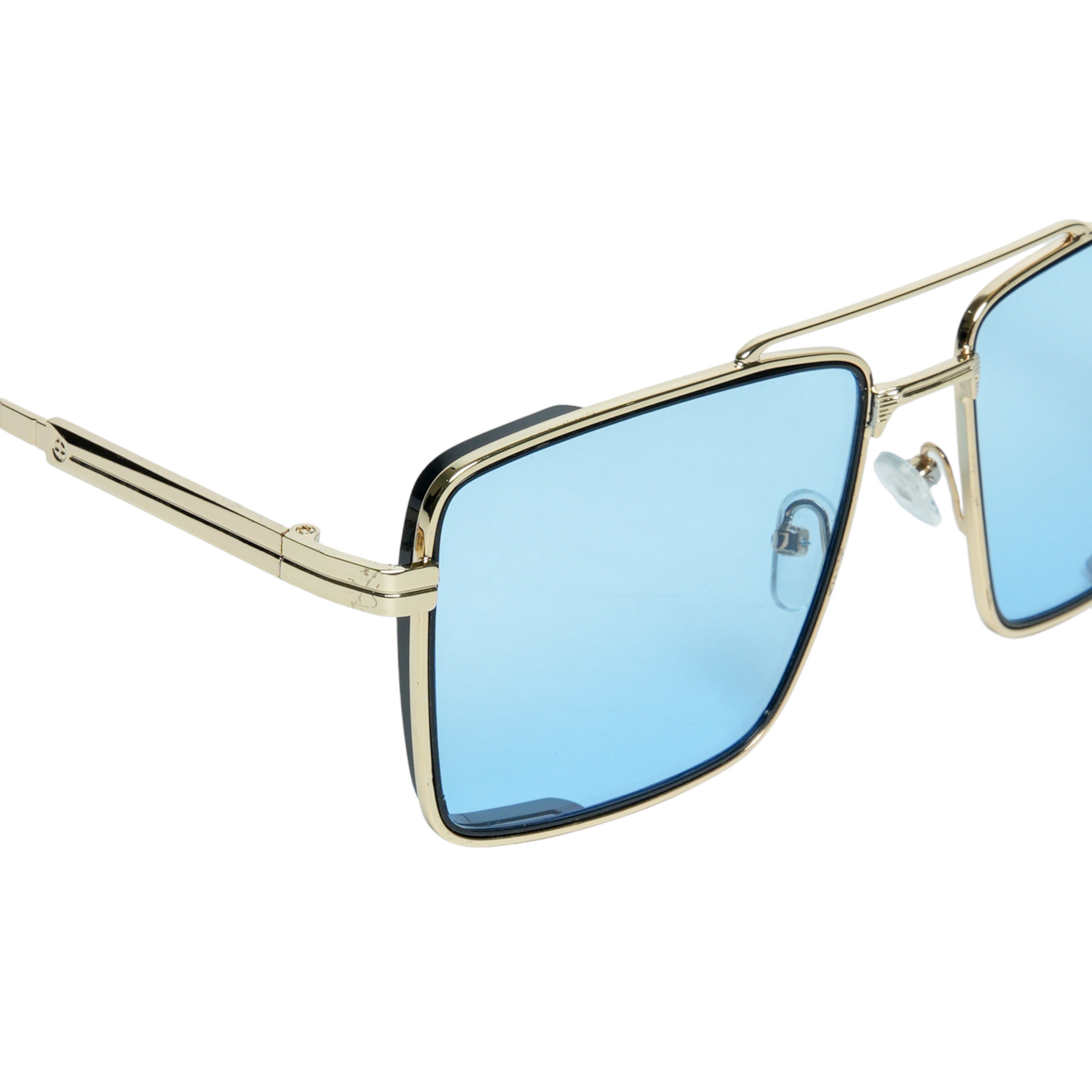 Chokore Chokore Double Bridge Aviator Sunglasses (Blue & Black Gold) Chokore Double Bridge Aviator Sunglasses (Blue & Black Gold) 