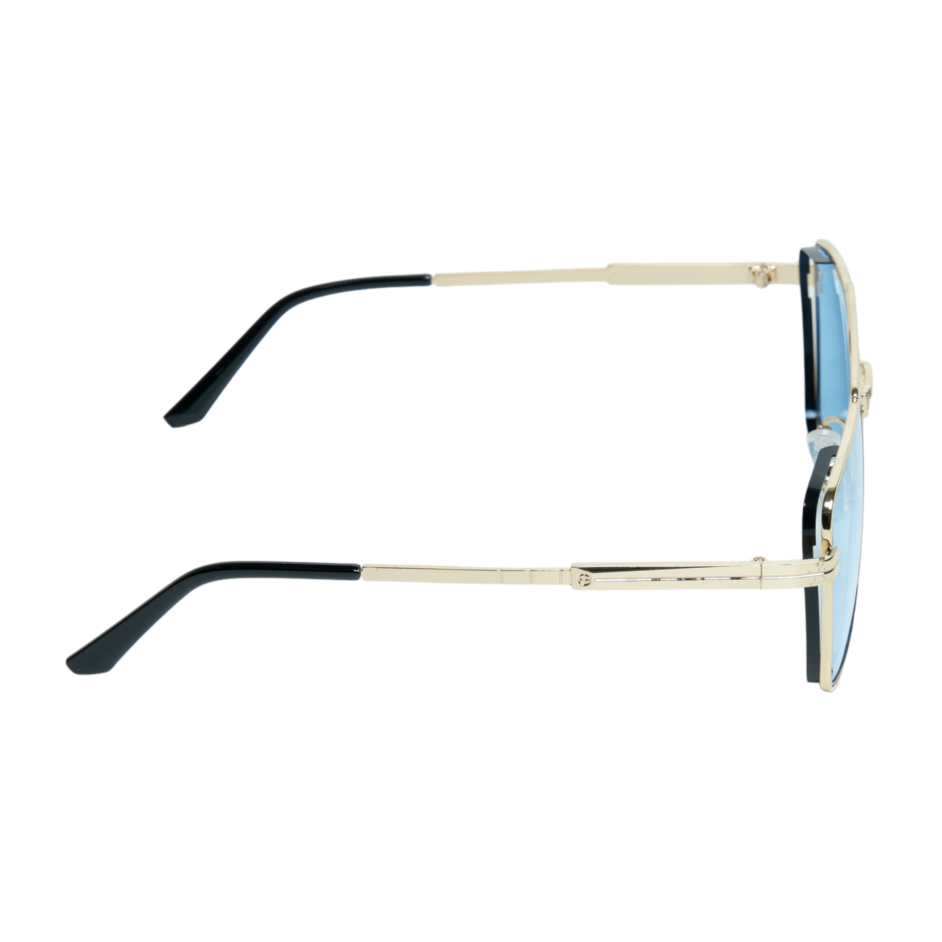 Chokore Chokore Double Bridge Aviator Sunglasses (Blue & Black Gold) Chokore Double Bridge Aviator Sunglasses (Blue & Black Gold) 