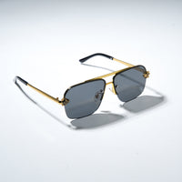 Chokore Chokore Classic Double Bridge Sunglasses (Black & Gold)