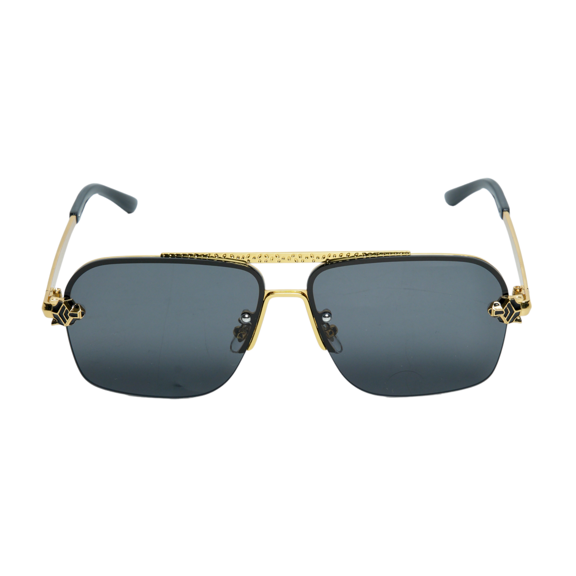 Chokore  Chokore Classic Double Bridge Sunglasses (Black & Gold) 