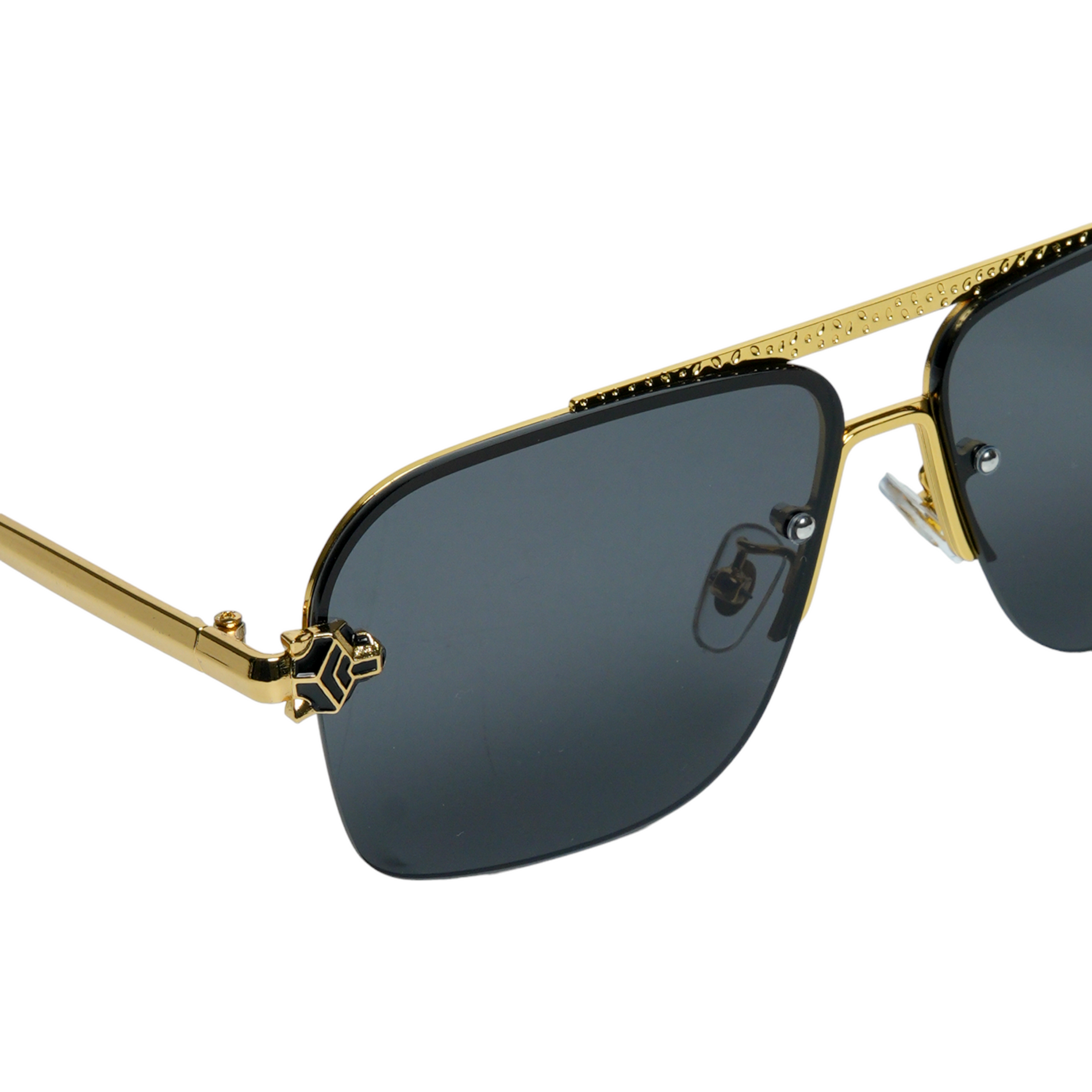 Chokore Chokore Classic Double Bridge Sunglasses (Black & Gold) Chokore Classic Double Bridge Sunglasses (Black & Gold) 