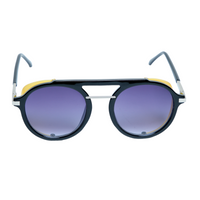 Chokore Chokore Chic Polaroid Round Sunglasses (Blue)