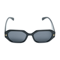 Chokore Chokore Square Sunglasses with Thick Temple (Black)