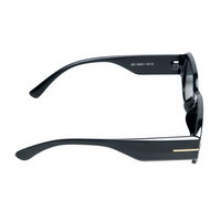 Chokore Chokore Square Sunglasses with Thick Temple (Black)