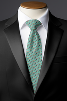 Chokore Chokore Sea Green Seahorse Silk Necktie - Wildlife Range