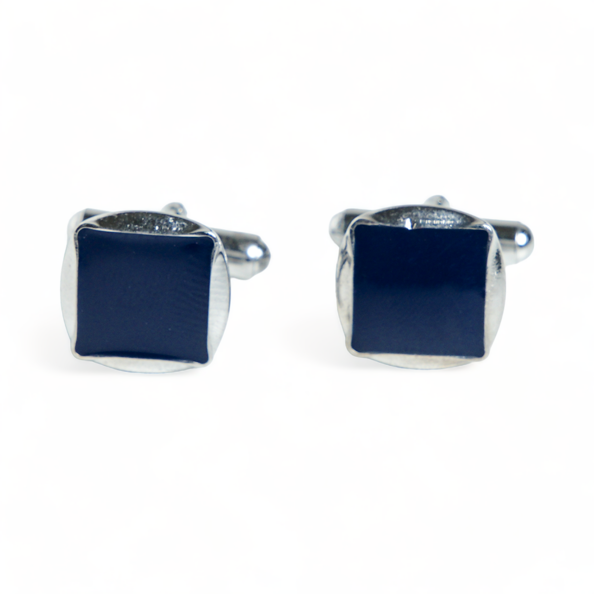 Chokore Chokore Circular Square Cufflinks (Blue) Chokore Circular Square Cufflinks (Blue) 