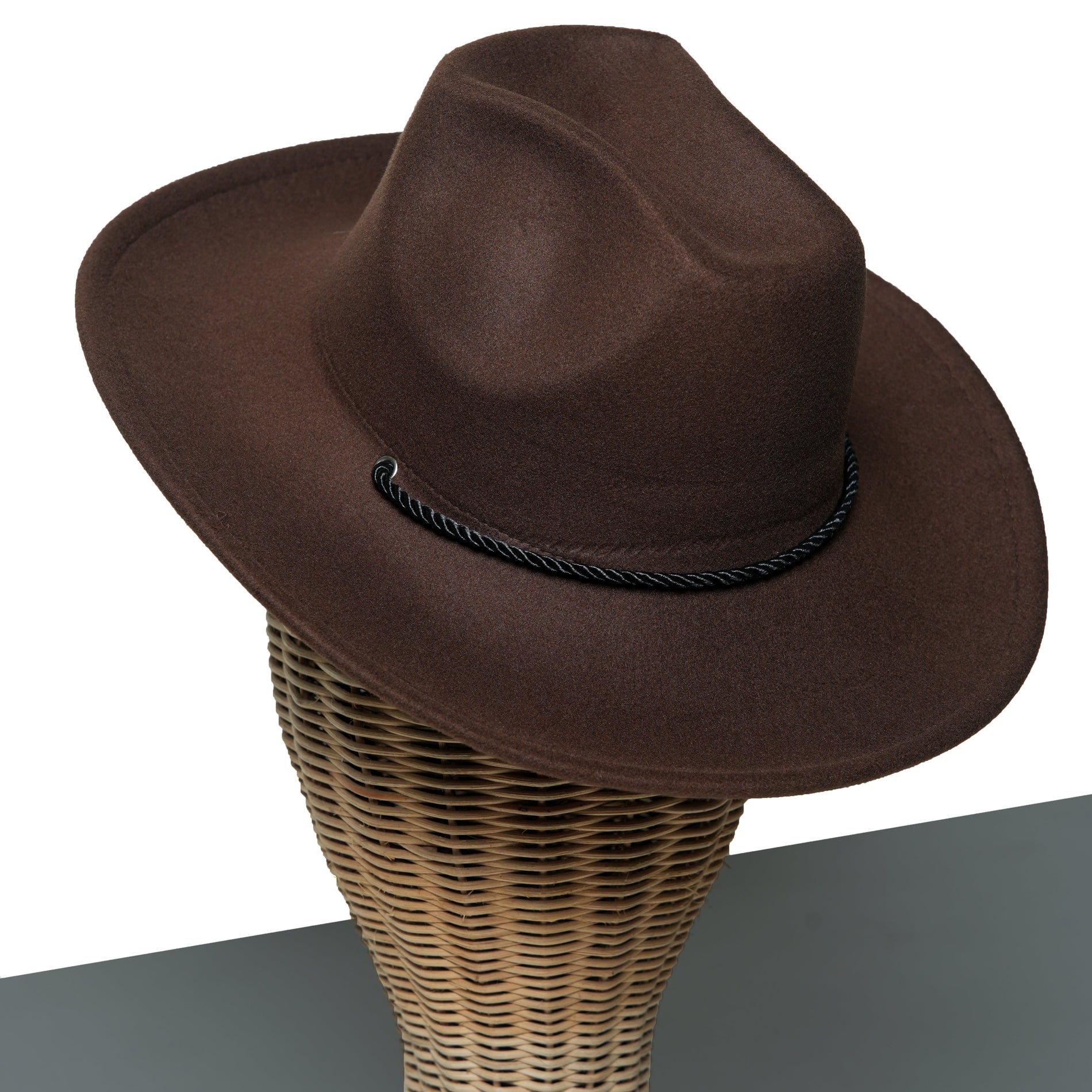 Chokore  Chokore Vintage Cowboy Hat (Chocolate Brown) 