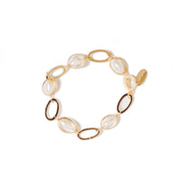 Chokore Chokore Oval Freshwater Pearl Bracelet