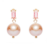 Chokore Chokore Water Freshwater Pearl Baroque Earrings