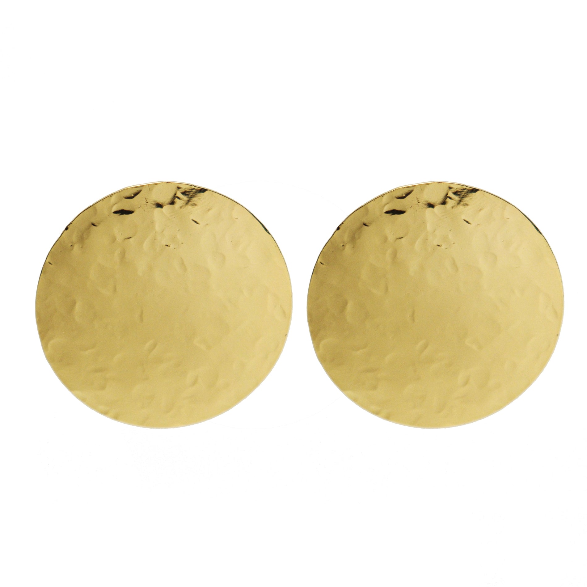 Chokore  Chokore Solid Foil Stud Earrings (Gold) 