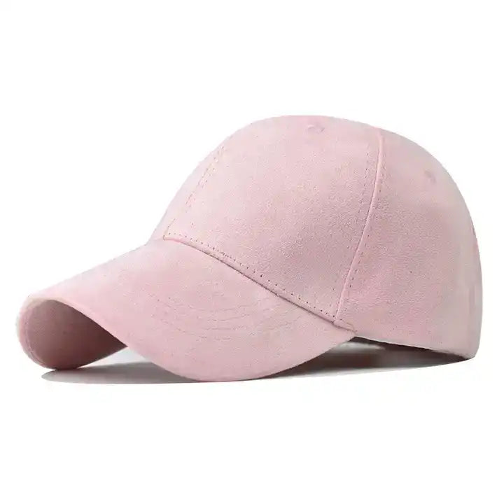 Chokore Chokore Structured Suede Baseball Cap (Pink) Chokore Structured Suede Baseball Cap (Pink) 