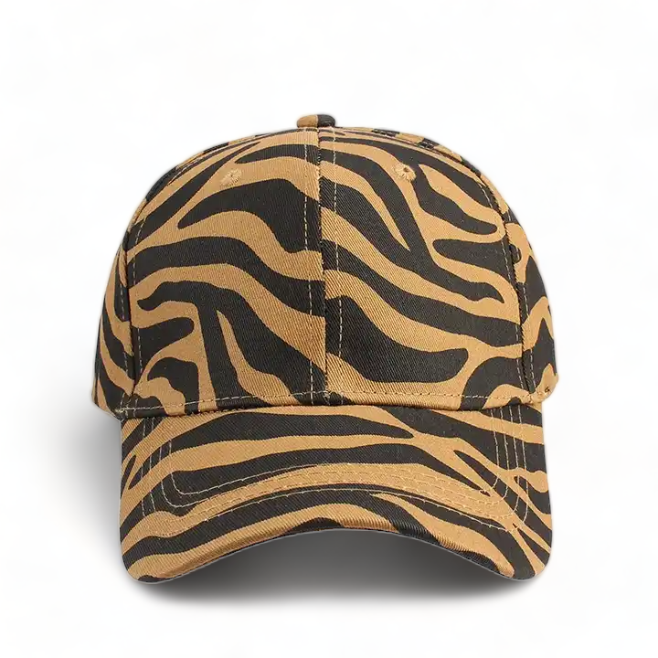 Chokore Chokore Cow print Baseball Cap (Light Brown) Chokore Cow print Baseball Cap (Light Brown) 