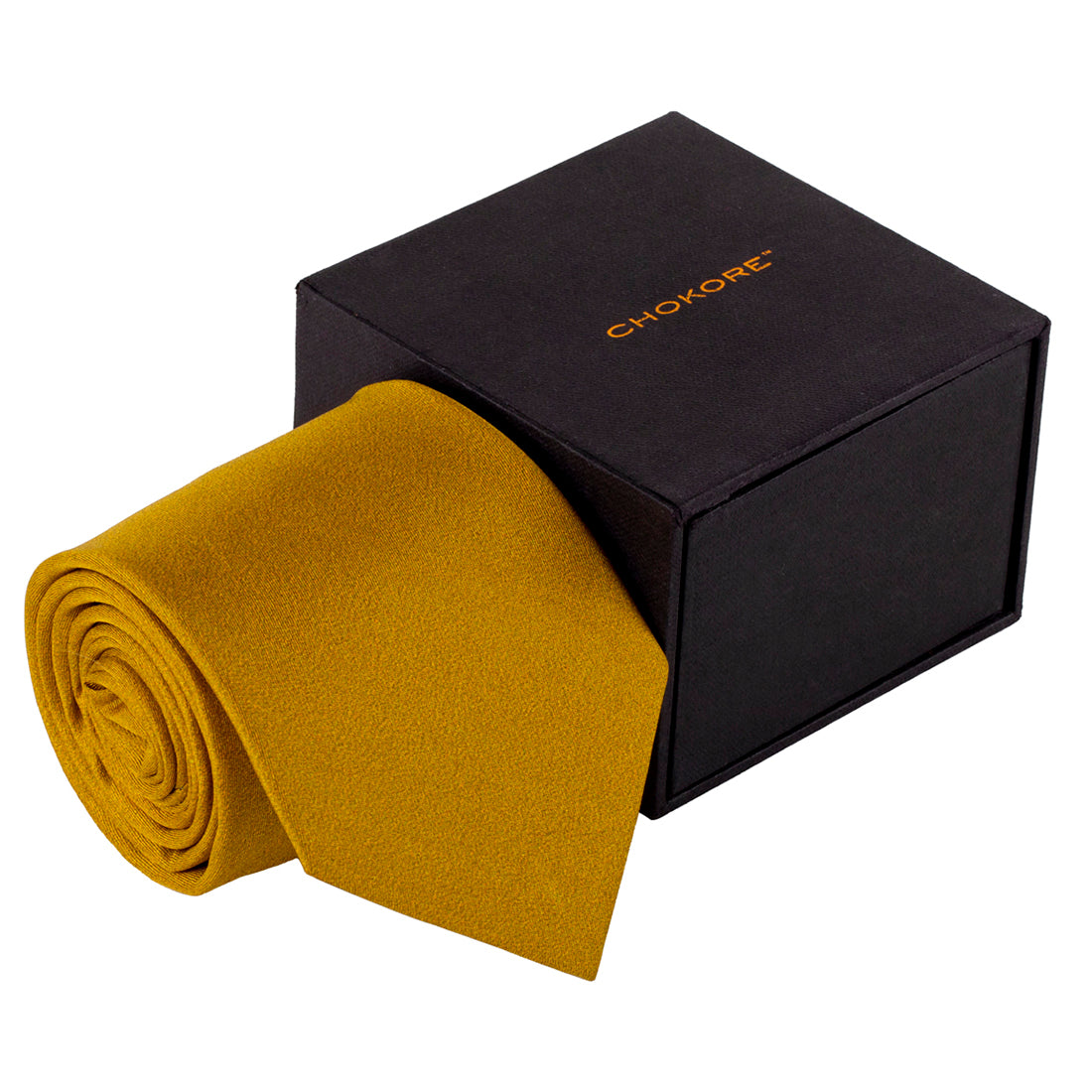 Chokore Chokore Yellow Colour Silk Tie - Solids range Chokore Yellow Colour Silk Tie - Solids range 