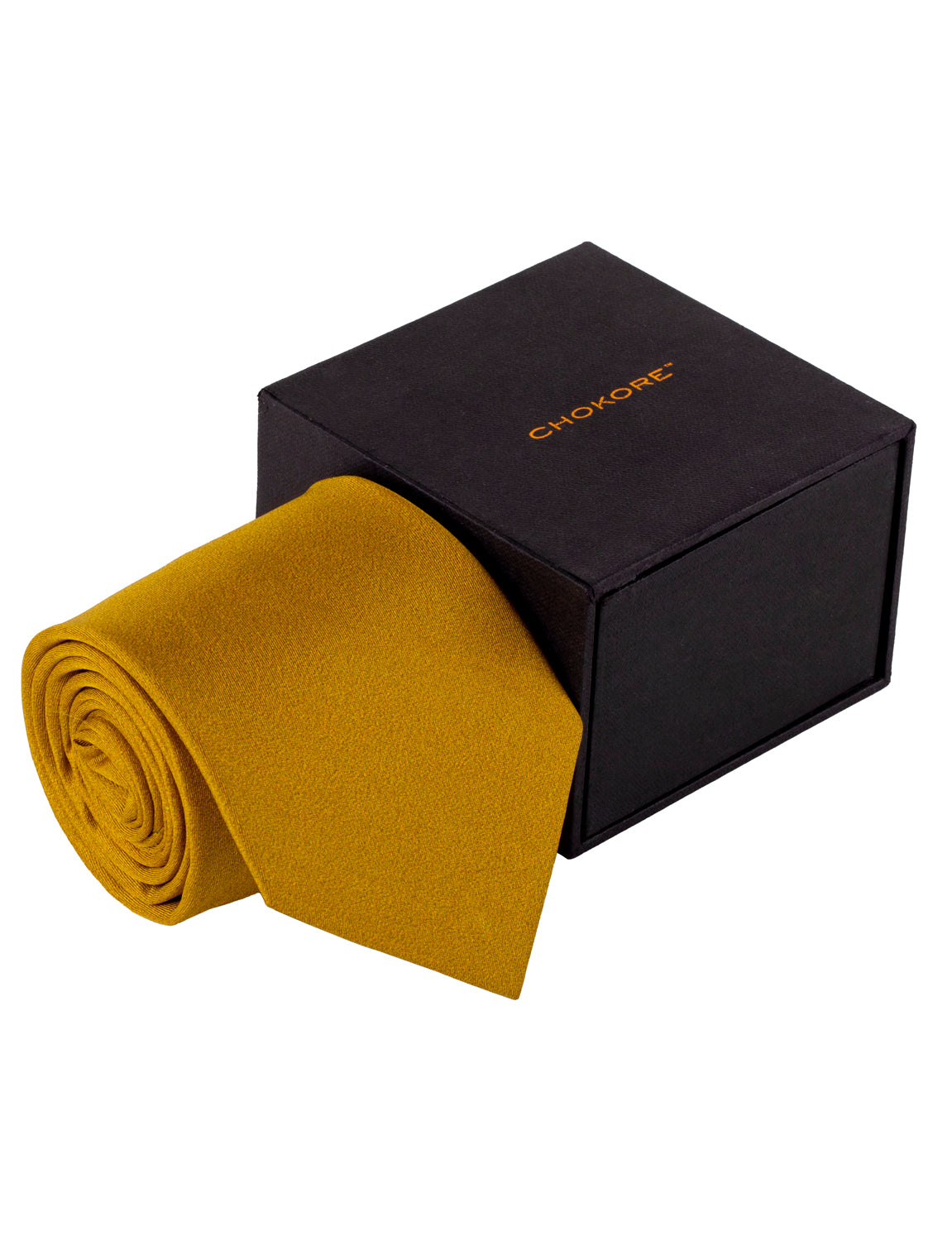 Chokore Chokore Yellow Colour Silk Tie - Solids range Chokore Yellow Colour Silk Tie - Solids range 