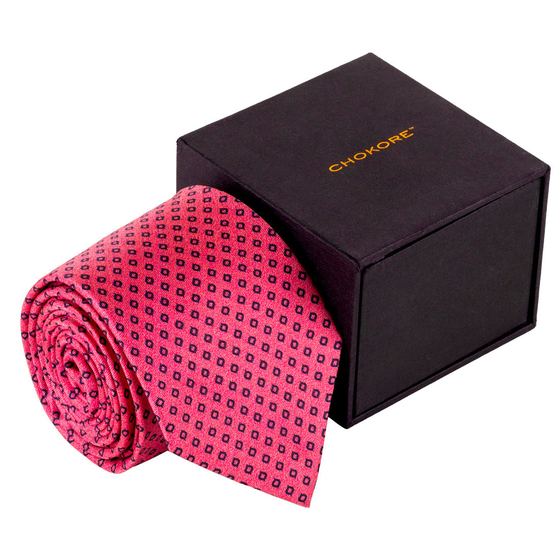 Chokore Chokore Pink Silk Tie - Indian at Heart range Chokore Pink Silk Tie - Indian at Heart range 