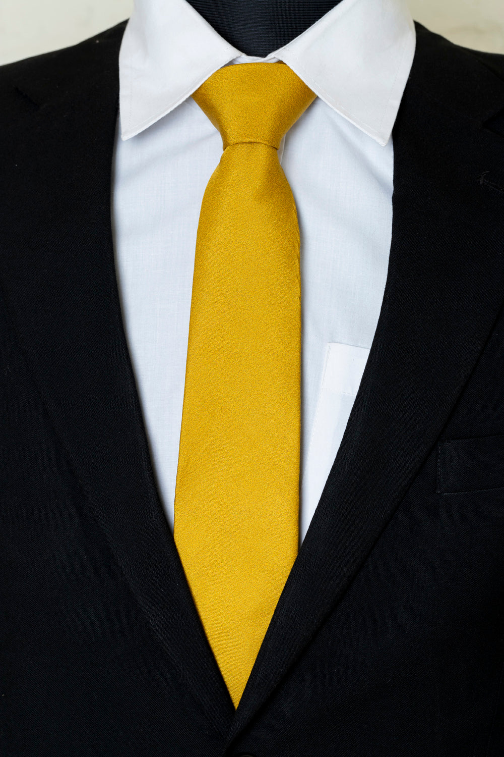 Chokore Chokore Yellow Silk Tie - Solids range Chokore Yellow Silk Tie - Solids range 