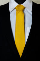 Chokore Chokore Yellow Colour Silk Tie - Solids range