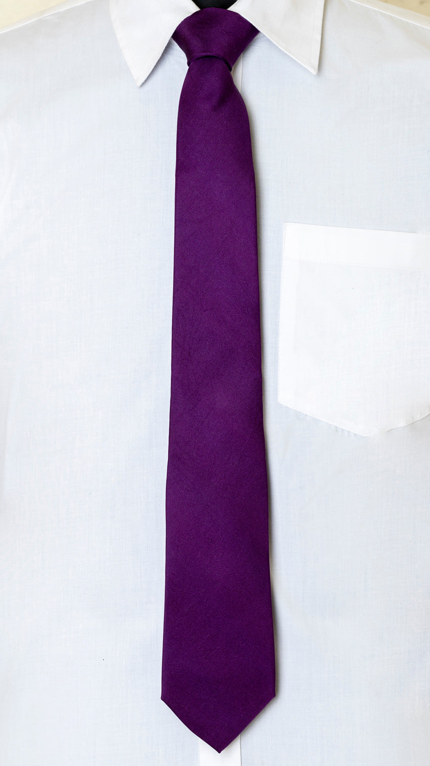 Chokore Chokore Purple Silk Tie - Solids range Chokore Purple Silk Tie - Solids range 