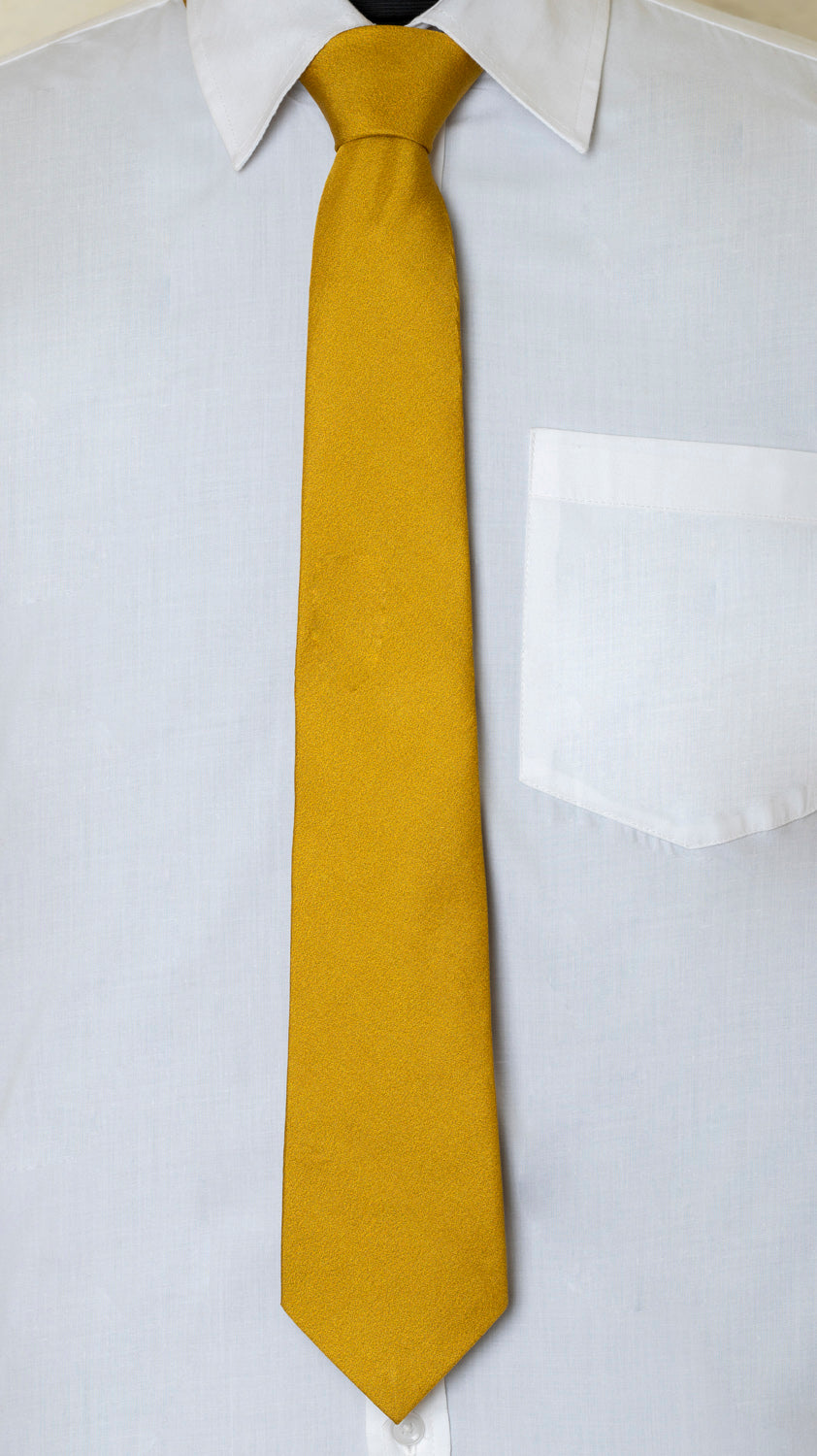 Chokore Chokore Yellow Silk Tie - Solids range Chokore Yellow Silk Tie - Solids range 