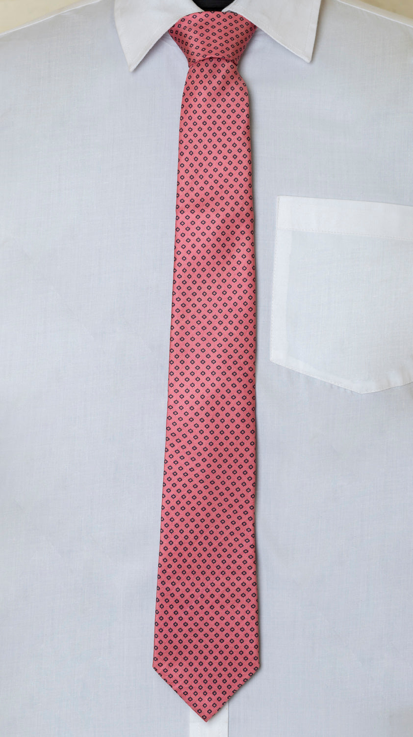 Chokore Chokore Pink Silk Tie - Indian at Heart range Chokore Pink Silk Tie - Indian at Heart range 