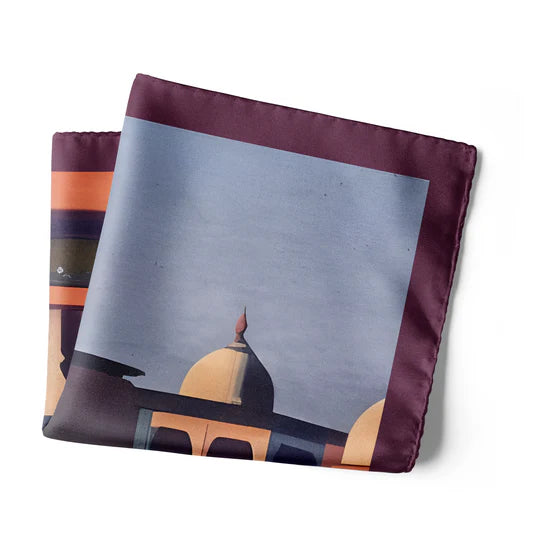 Chokore Lucknow Musings Pocket Square From Chokore Arte Collection Lucknow Musings Pocket Square From Chokore Arte Collection 