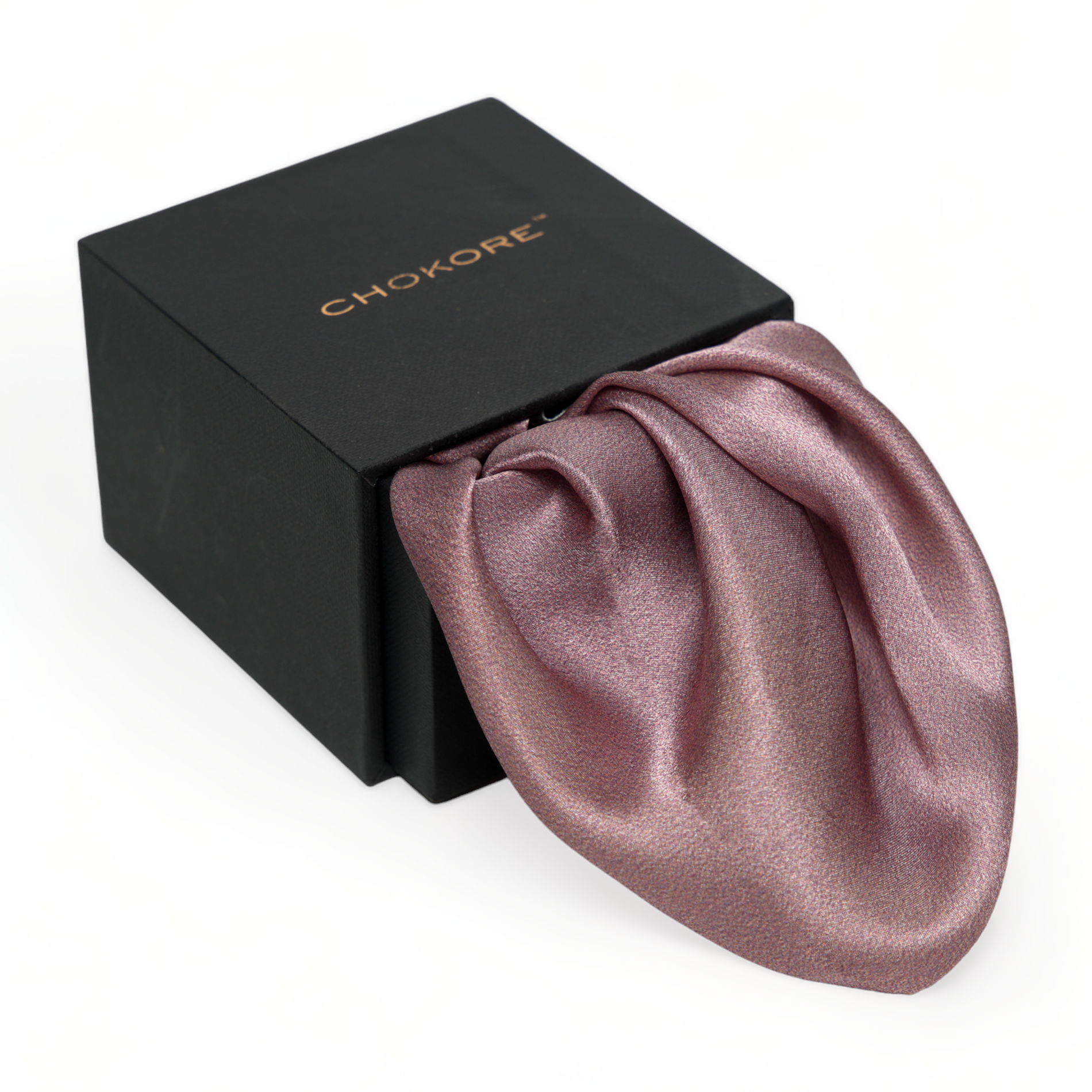 Chokore Chokore Light Rose Silk Pocket Square - Solids Range Chokore Light Rose Silk Pocket Square - Solids Range 