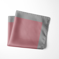 Chokore Chokore Light Rose Silk Pocket Square - Solids Range