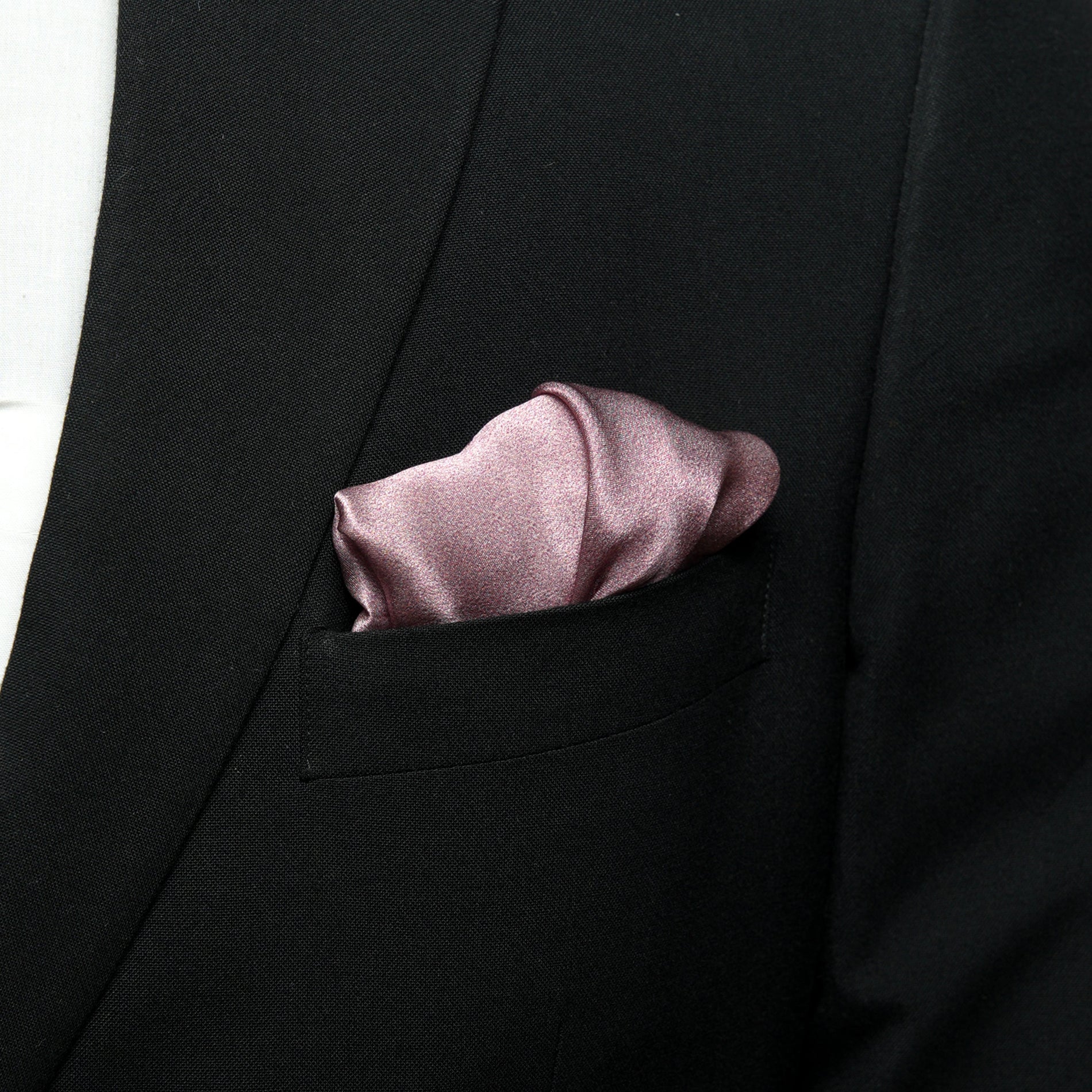 Chokore Chokore Light Rose Silk Pocket Square - Solids Range Chokore Light Rose Silk Pocket Square - Solids Range 