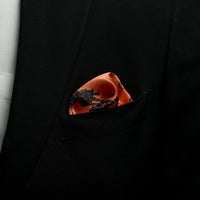 Chokore Chokore Coral Polo Print Silk Pocket Square - Sporty Silks Range