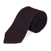 Chokore Chokore Pinpoint (Maroon) Necktie