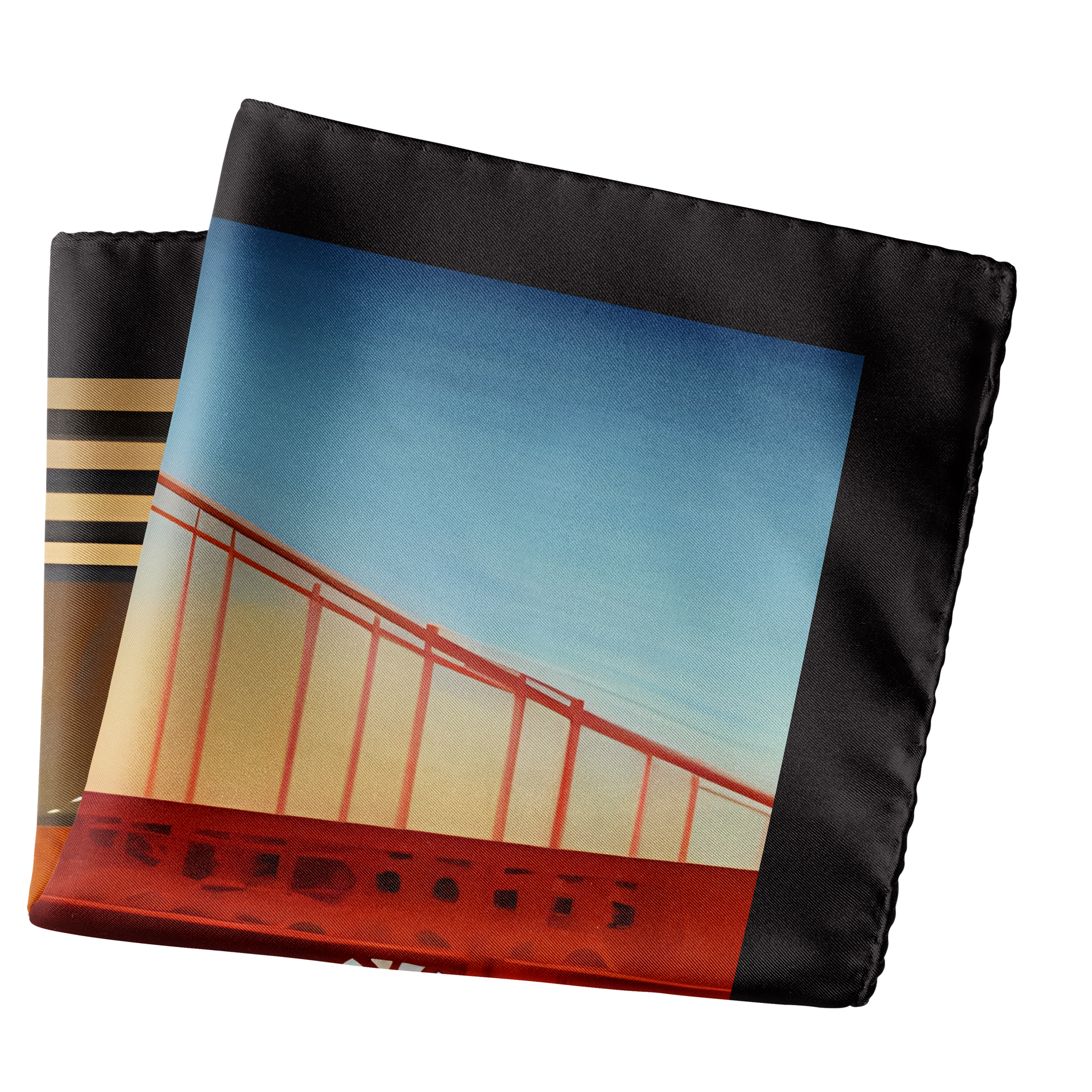 Chokore Golden Gate, San Francisco Pocket Square - Chokore Arte Golden Gate, San Francisco Pocket Square - Chokore Arte 