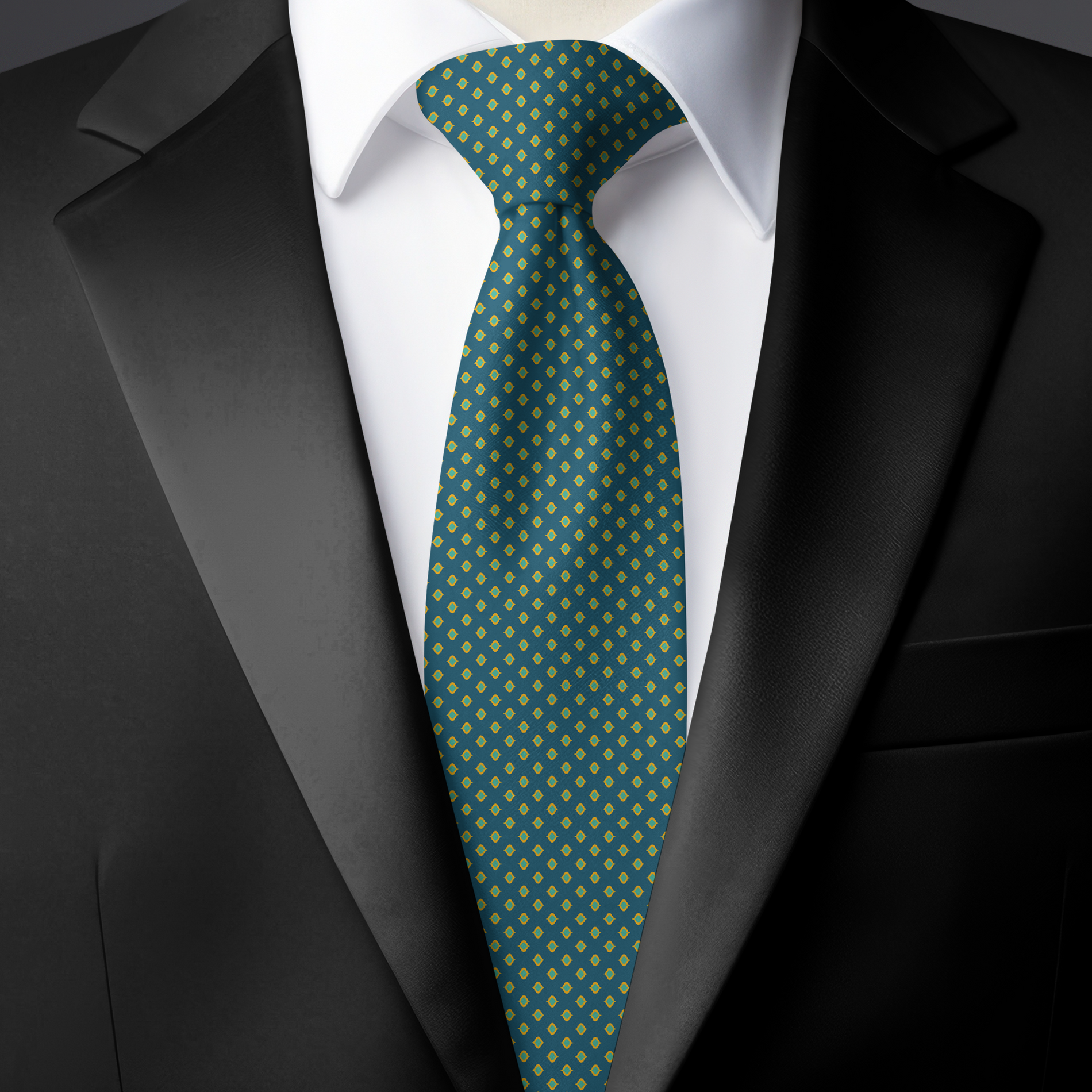 Chokore  Chokore Sea green Silk Tie - Indian at Heart range 