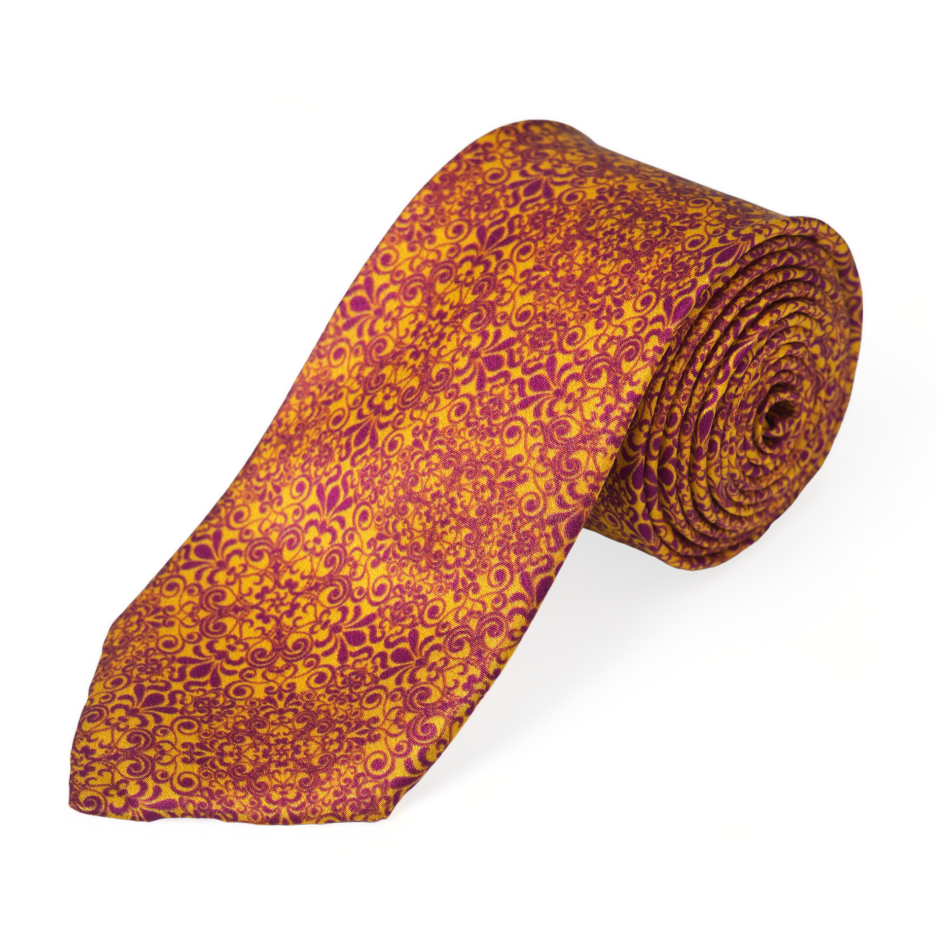 Chokore  Chokore Red & Yellow Silk Tie  - Indian At Heart range 