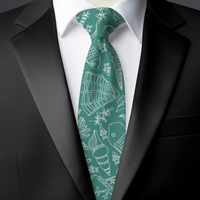 Chokore Chokore Sea Green & White Silk Tie - Marine line