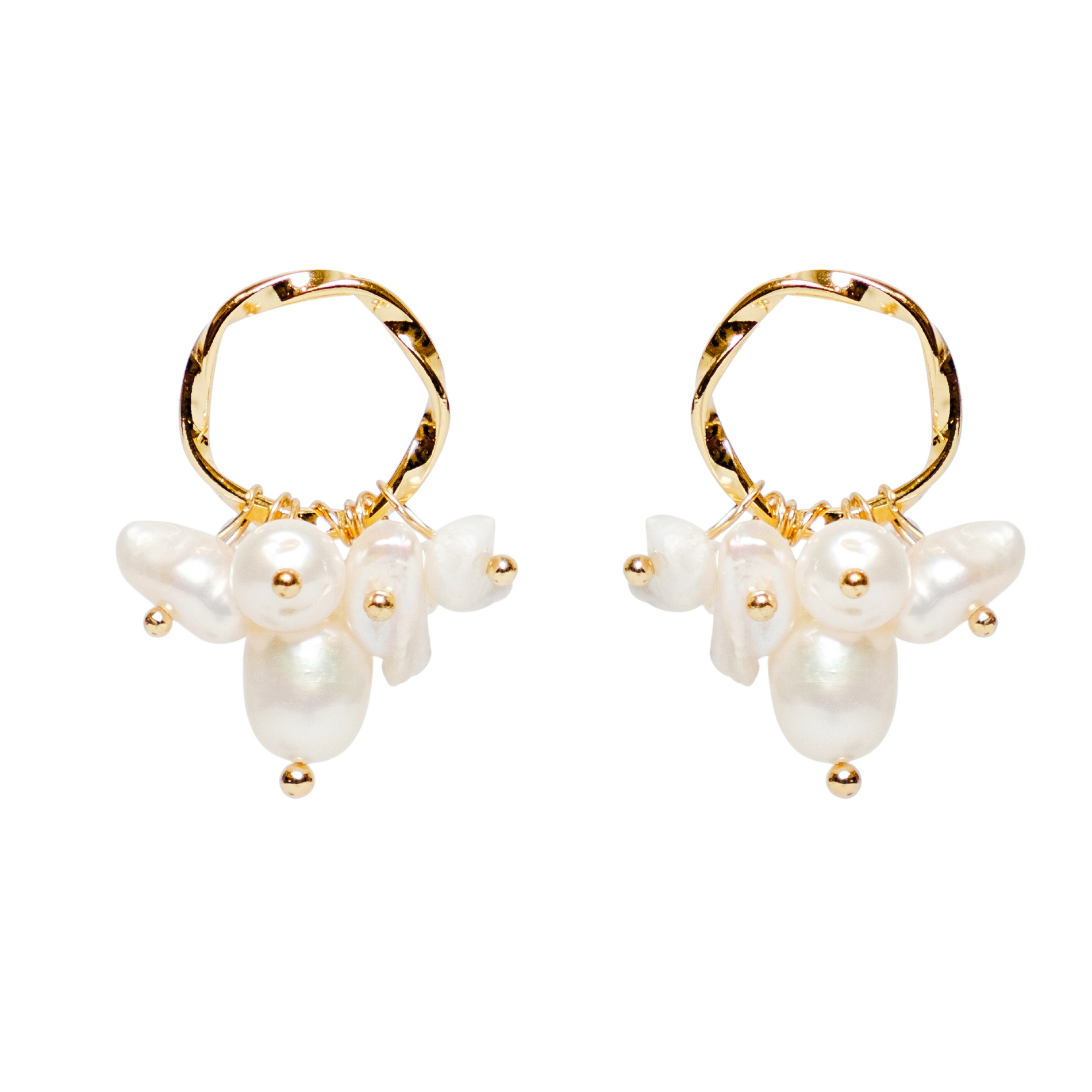 Chokore  Chokore Freshwater Pearl Drop Earrings 