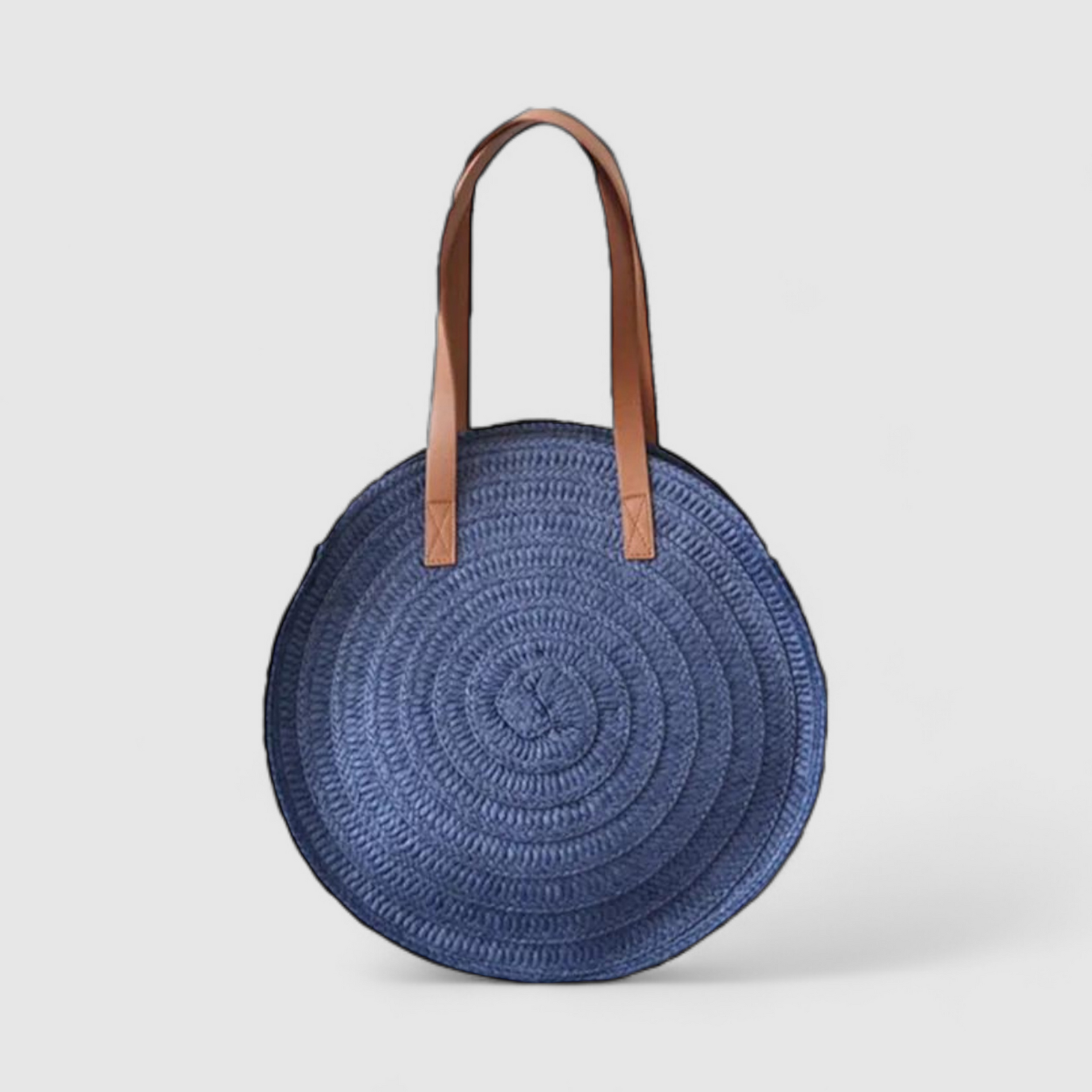 Chokore  Chokore Round Beach Bag in Blue 