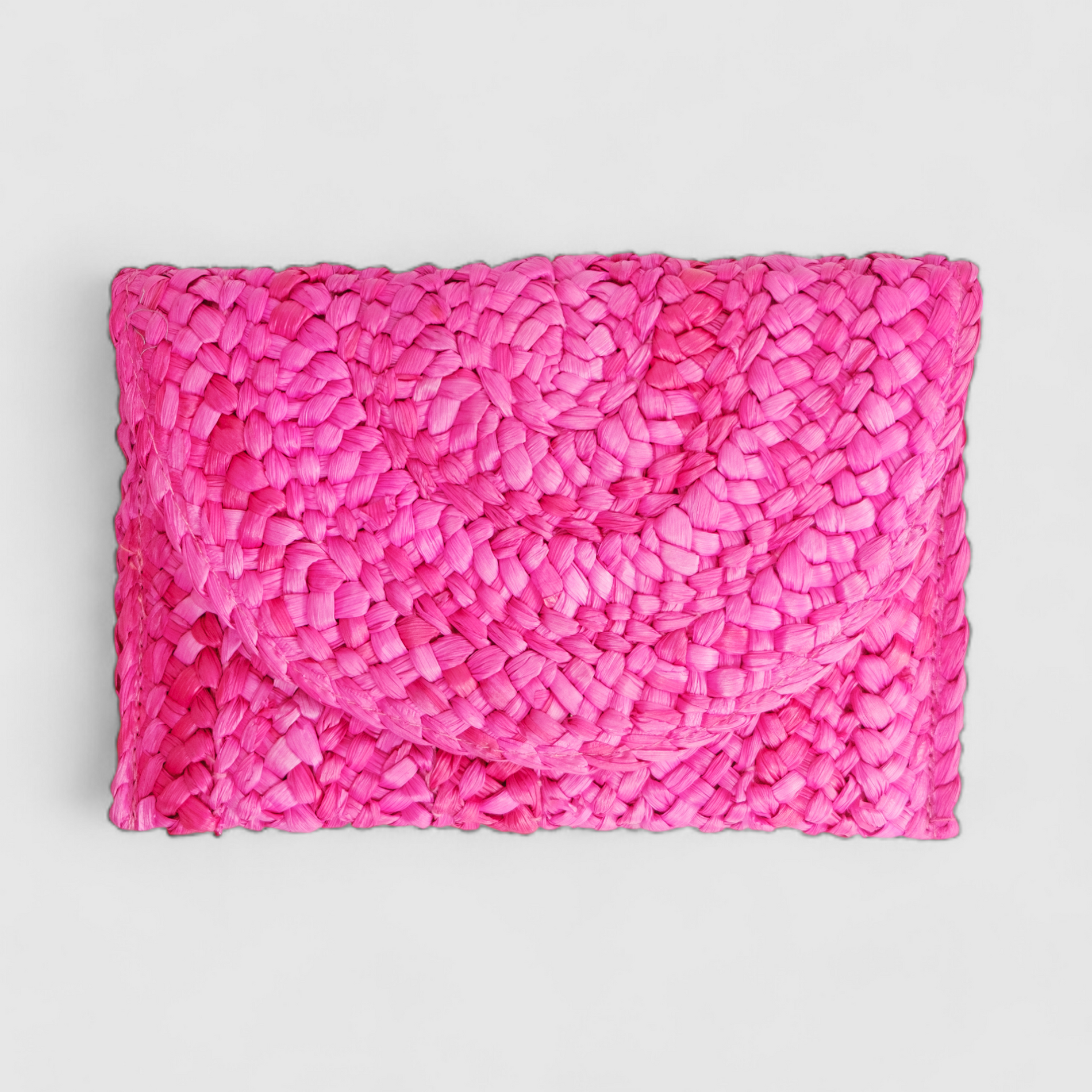 Chokore  Chokore Rattan Beach Clutch (Hot Pink) 