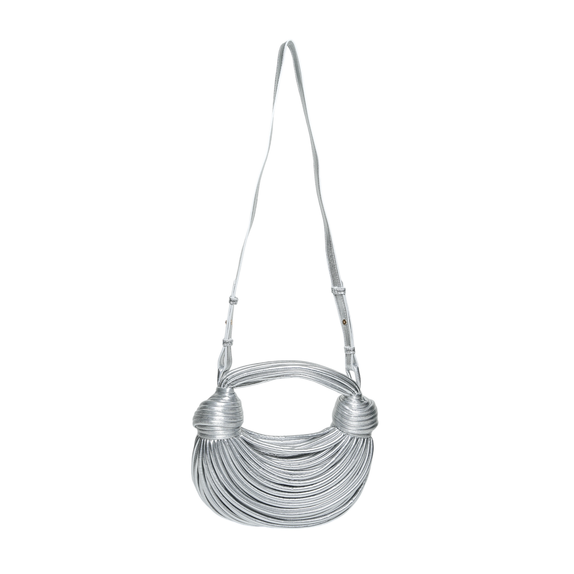 Chokore Chokore Double Knot Hobo Bag (Silver) Chokore Double Knot Hobo Bag (Silver) 