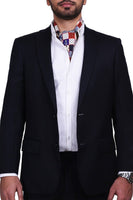 Chokore Chokore Men's Blue & Red Silk Designer Cravat