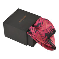 Chokore Chokore Magenta Silk Pocket Square from the Marble Design range