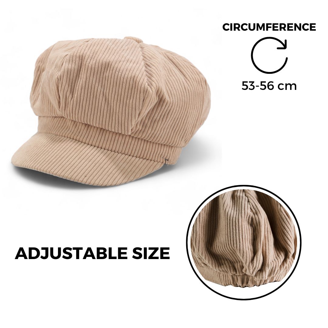 Chokore Chokore Corduroy Beret Cap (Camel) Chokore Corduroy Beret Cap (Camel) 