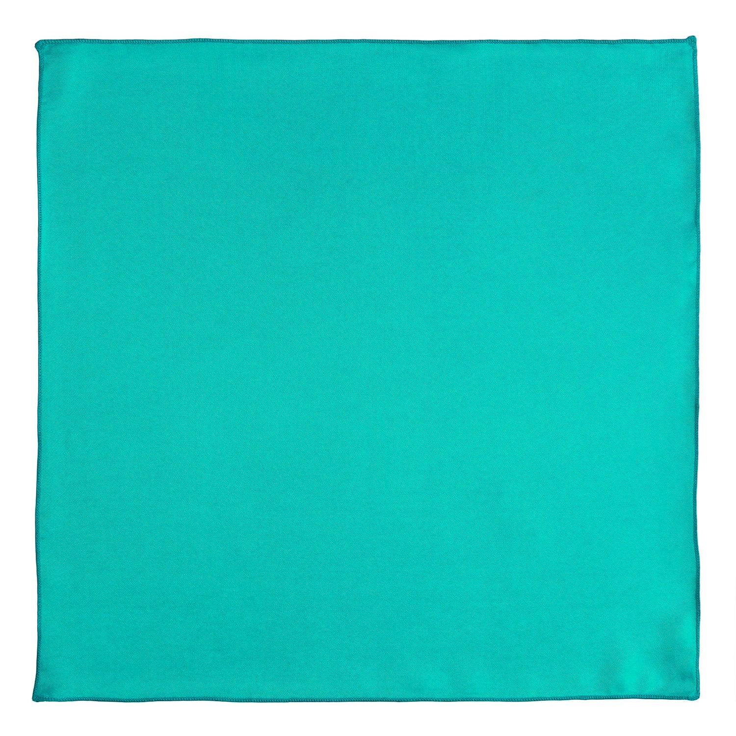 Chokore  Chokore Turquoise Pure Silk Pocket Square, from the Solids Line 