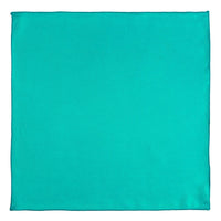 Chokore Chokore Turquoise Pure Silk Pocket Square, from the Solids Line