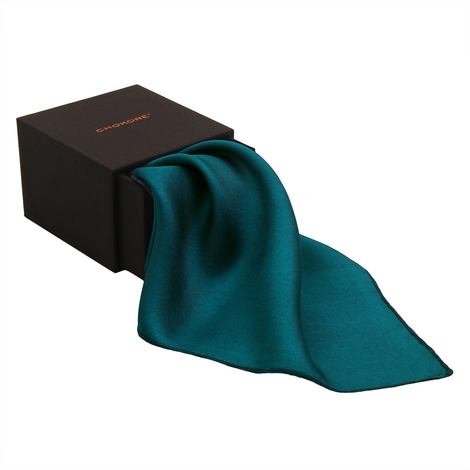 Chokore Chokore Celestial Pure Silk Pocket Square, from the Solids Line Chokore Celestial Pure Silk Pocket Square, from the Solids Line 