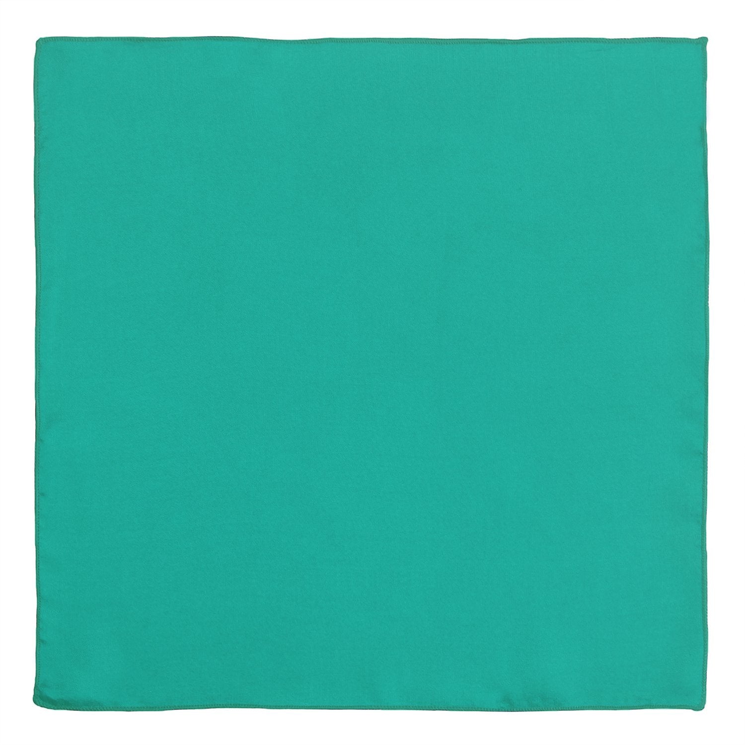 Chokore  Chokore Bermuda Sea Green Pure Silk Pocket Square, from the Solids Line 