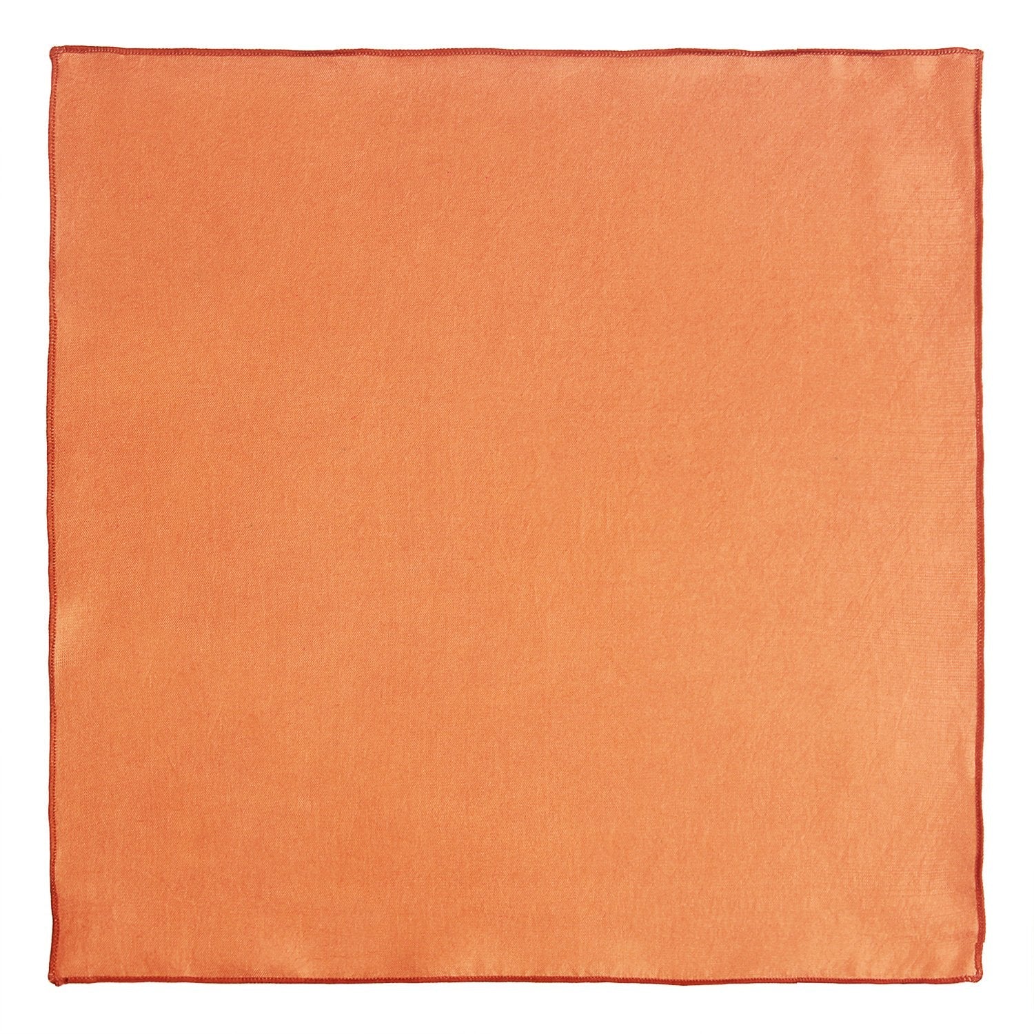 Chokore  Chokore Rust Colour Pure Silk Pocket Square, from the Solids Line 