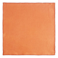 Chokore Chokore Rust Colour Pure Silk Pocket Square, from the Solids Line