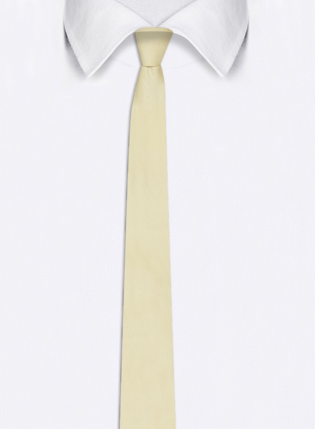 Chokore Chokore Off White Silk Tie - Solids line Chokore Off White Silk Tie - Solids line 