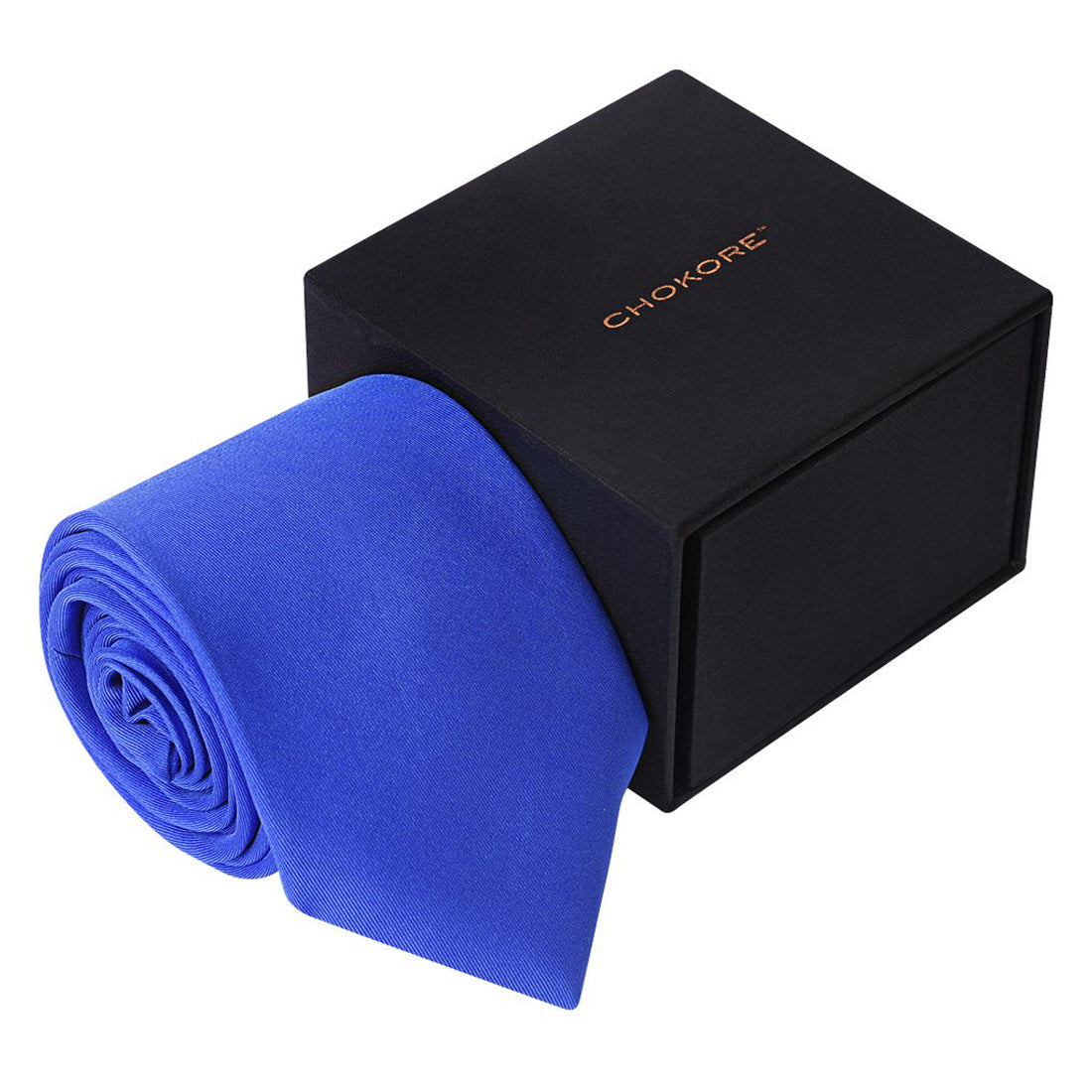 Chokore Chokore Cobalt Blue Silk Tie - Solids line Chokore Cobalt Blue Silk Tie - Solids line 