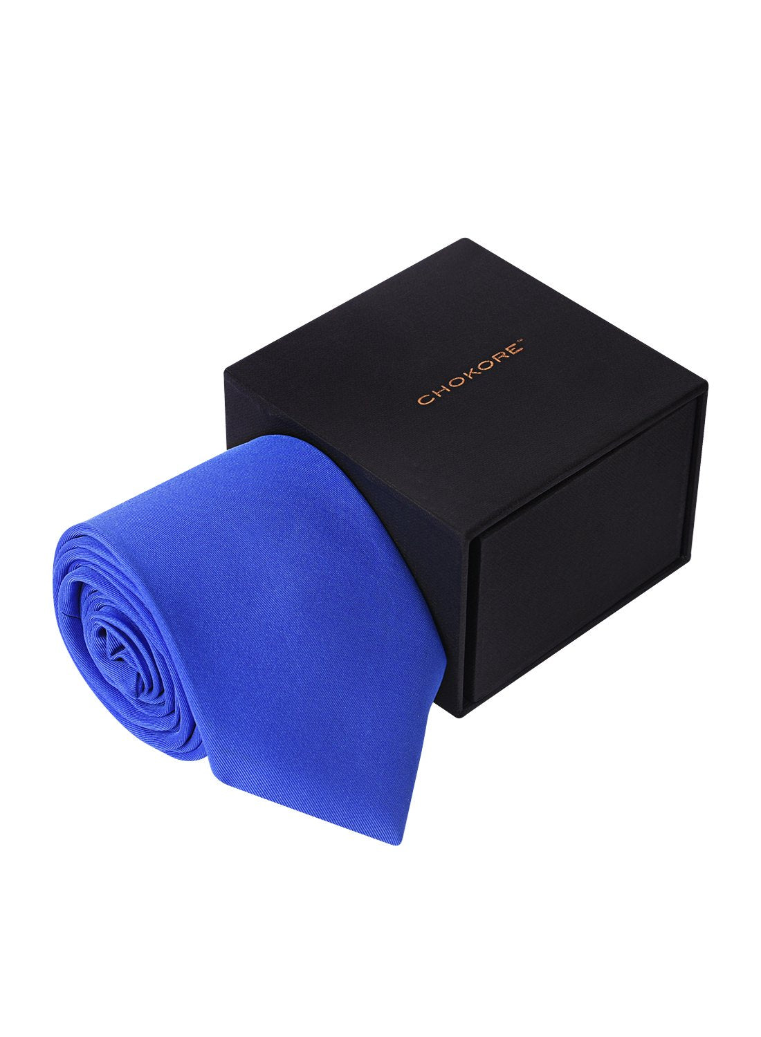 Chokore Chokore Cobalt Blue Silk Tie - Solids line Chokore Cobalt Blue Silk Tie - Solids line 